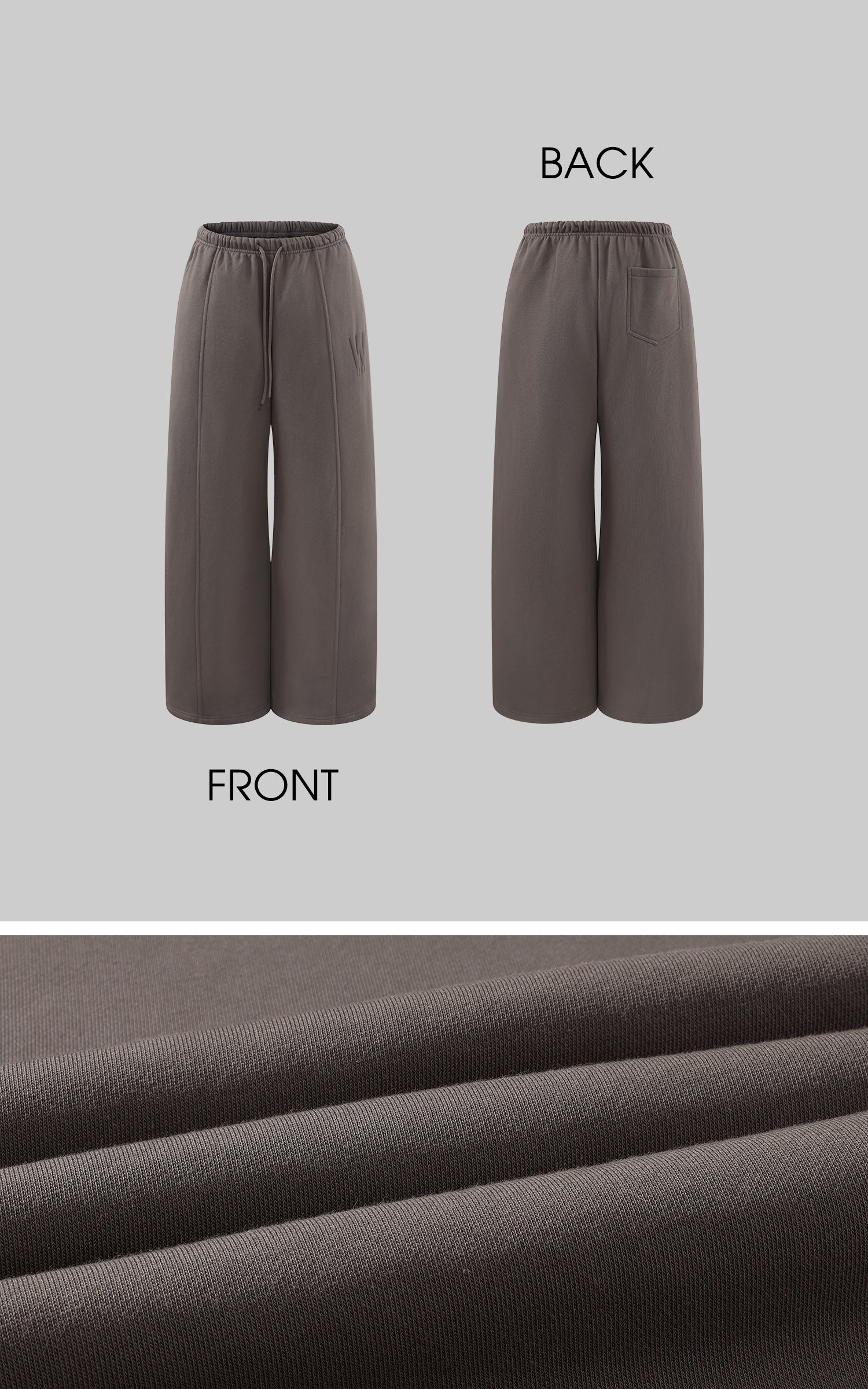 WARDEN EDGE Fleece Lined Relaxed Fit Straight Sweatpants