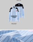 WARDEN EDGE Chemise Oversize à Rayures Racing