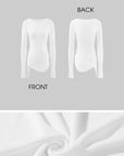 WARDEN EDGE Asymmetric Long Sleeve T-Shirt with Raw Edge Details