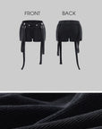 WARDEN EDGE Suspender Strap Micro Knit Shorts