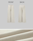 ROVENTE Wide-Leg Drawstring Sweatpants - PINKPARKS