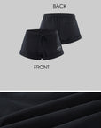 WARDEN EDGE Cropped Graphic Hoodie & Shorts Set