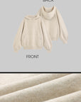 WARDEN EDGE Oversized Hooded Sweater - PINKPARKS
