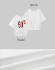WARDEN EDGE Oversized Off-Shoulder Tee