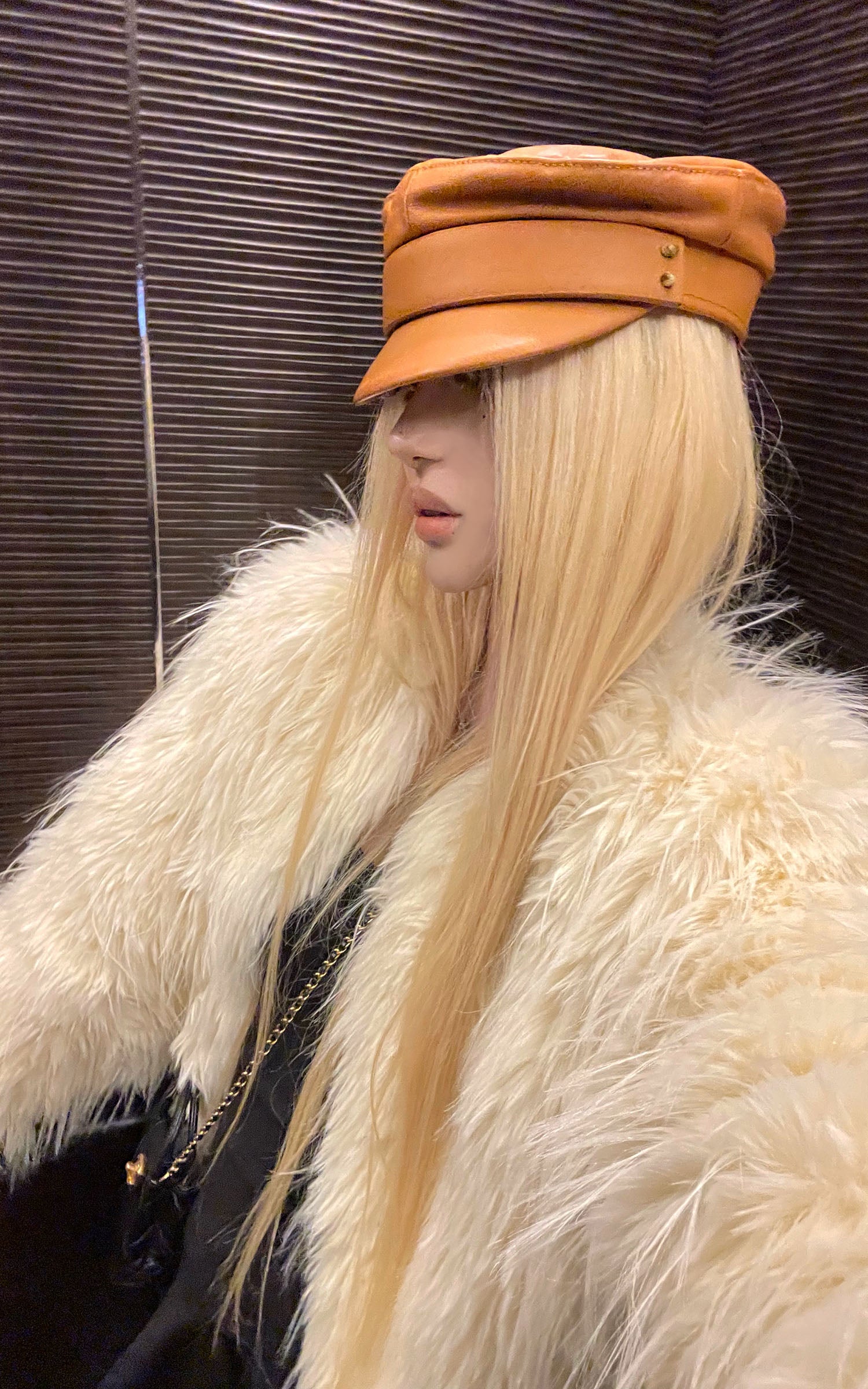 Rase le sol フェイクファー クロップドジャケット – PINKPARKS