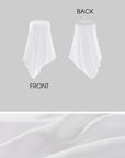 0122stepll Draped Strapless Top & Ruched Maxi Skirt Set