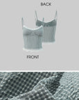 DreamyNerd Sweet Check Lace Set