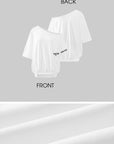 WARDEN EDGE Off-Shoulder Cotton Jersey Tee with Side Tab Detail - PINKPARKS