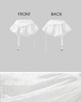 WARDEN EDGE Asymmetric Layered Skirt Set - PINKPARKS