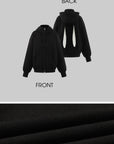 Rase le sol Ensemble sweat à capuche oreilles de lapin et pantalon large