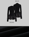 WARDEN EDGE Puff Hem Dress