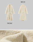 0122stepll Oversized Belted Knit Cardigan Coat