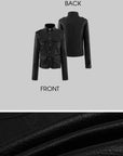 0122stepll Utility Pocket Leather Jacket