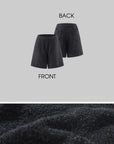 Rase le sol Embroidered Hooded Knit Sweater & Long Shorts Set