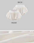 Rase le sol Ensemble Caraco en Dentelle Transparente & Bloomer Bouffant