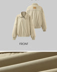 WARDEN EDGE Minimal Zip Jacket with Structured Collar