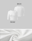 WARDEN EDGE Ribbed Slim Fit Crop Top - PINKPARKS