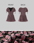 DreamyNerd Rosy Bloom Mini Dress - PINKPARKS