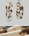 WARDEN EDGE Wide-Leg Bleach Denim Pants with Pleat Details