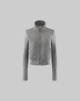 WARDEN EDGE Veste zippée structurée à col montant