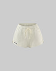 WARDEN EDGE Minimalist Ribbed Knit Lounge Set with Logo Embroidery