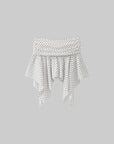 ROVENTE Polka Dot Halter Top & Skirt Set - PINKPARKS