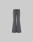 IAMXIAA Low-Rise Drawstring Wide Leg Sweatpants