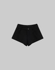 WARDEN EDGE High-Waisted Wool-Blend Shorts - PINKPARKS