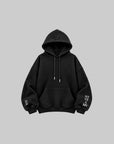 WARDEN EDGE Oversized Graphic Print Hoodie