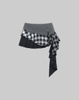 WARDEN EDGE Asymmetrical Layered Skirt