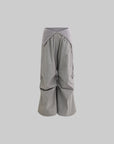 WARDEN EDGE Paratrooper Draped Wide-Leg Pants
