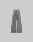 WARDEN EDGE Ensemble à capuche courte rayée et pantalon large