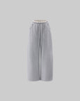 WARDEN EDGE Layered Waist Oversized Wide-Leg Sweatpants