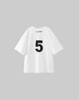 WARDEN EDGE Oversized Graphic Tee with Weekly Print - PINKPARKS