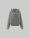 WARDEN EDGE Oversized Knit Hoodie and Wide-Leg Pants Set