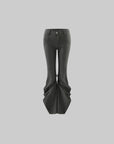 WARDEN EDGE Sculpted Draped Flare Pants