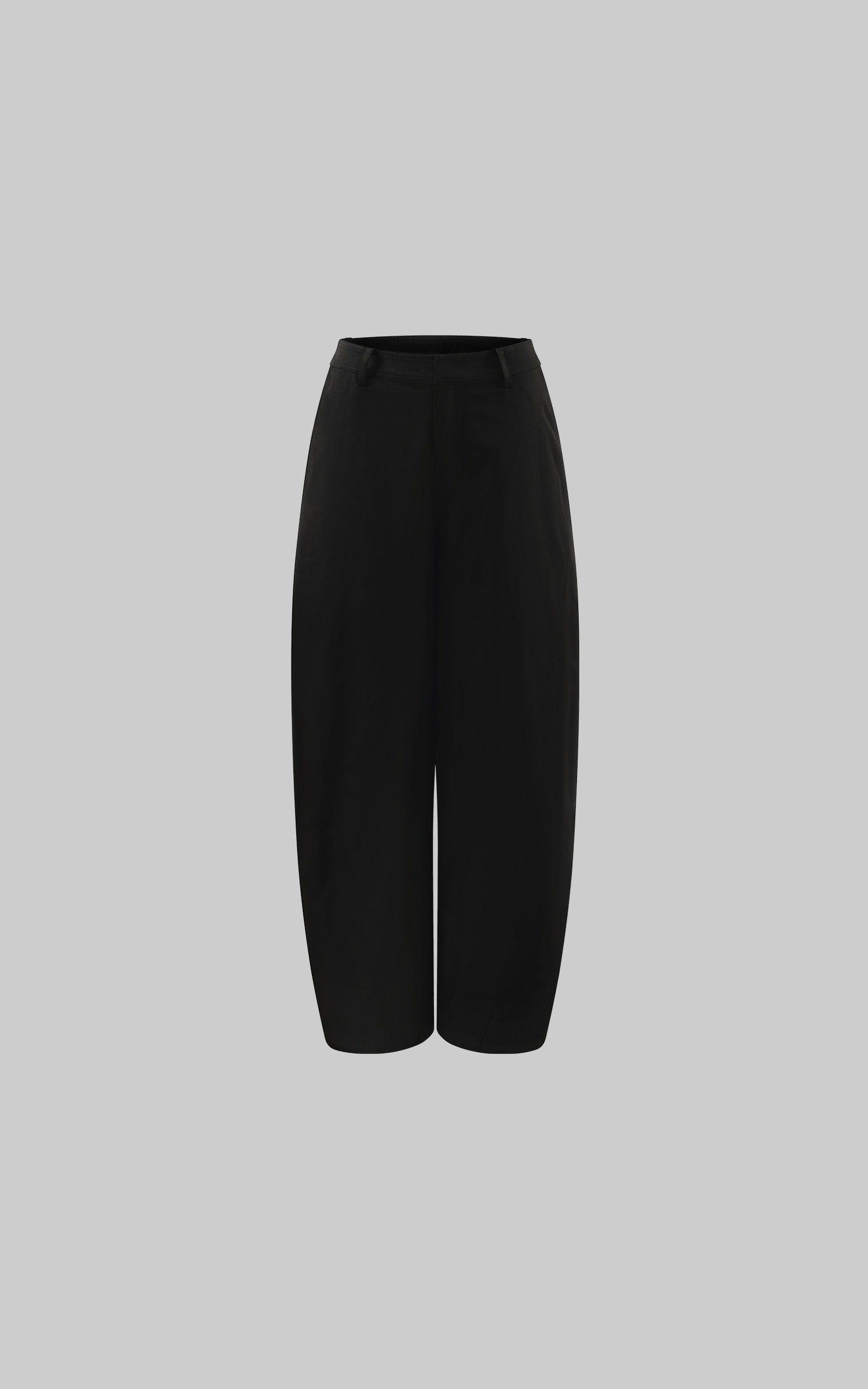 Rase le sol Pleated Wide-Leg Structured Pants