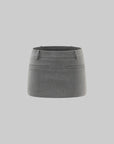 ROVENTE Grey Tailored Low-Waist Mini Skirt for Urban Chic Style