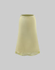 Hydrae Sheer Layered Bias Cut Midi Skirt