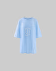 Rase Le Sol T-shirt Oversize à Logo en Maille