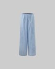 ROVENTE Riviera Striped Wide-Leg Pants - PINKPARKS