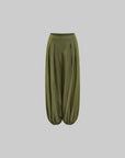 Hydrae Ensemble cardigan superposé, caraco & Pantalon large en satin