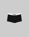 WARDEN EDGE Mini-short ajusté à taille contrastante pour superpositions streetwear