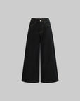 WARDEN EDGE High-waisted Wide-leg Jeans - PINKPARKS