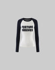 Rase le sol T-shirt Raglan Fortune Arrives & Short Ensemble