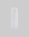 0122stepll Sheer Knit Drawstring Wide-Leg Pants