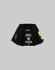 WARDEN EDGE Graphic Pleated Mini Skirt