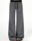 IAMXIAA Layered Camisole & Striped Wide-Leg Pants Set