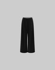 0122stepll Oversized Pinstripe Blazer & Wide-Leg Pants Set