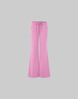 IAMXIAA Low-Rise Drawstring Wide Leg Sweatpants